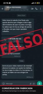 sybelmartinez's tweet photo. 🚨 Desde ayer circulan, en cuentas anónimas, capturas de conversaciones atribuidas a Ana Paula que ella nunca escribió. Son montajes.

Junto a ellas circulan mensajes agresivos en contra y en mí contra, publicados tanto desde cuentas sin identificación como desde una cuenta que corresponde a una persona del entorno familiar del procesado.

Todo esto aparece justo después de que se instalara la audiencia de juicio por el secuestro, donde su defensa reconoció ante el tribunal que sí hubo un delito.

No vamos a discutir el contenido de un material falso. Lo hemos puesto en conocimiento de la @FiscaliaEcuador, dentro de la denuncia por violencia psicológica ya presentada, y hemos solicitado una pericia informática sobre el material y sobre las cuentas desde las que se difunde.

Ni la cárcel ni la posibilidad de enfrentar otra sentencia los contiene. Así hemos vivido cuatro años. Juzguen ustedes.