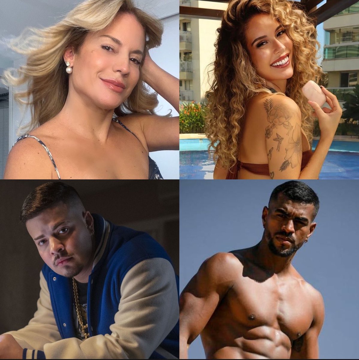 RealitysVip's tweet photo. 🚨 CONFIRMADOS EM #AFazenda18

• Maíra Charken
• Stephanie Gomes
• Jottapê
• Rikardo Negro 

Léo Dias/Flavio Ricco https://t.co/nAAT4x88h4