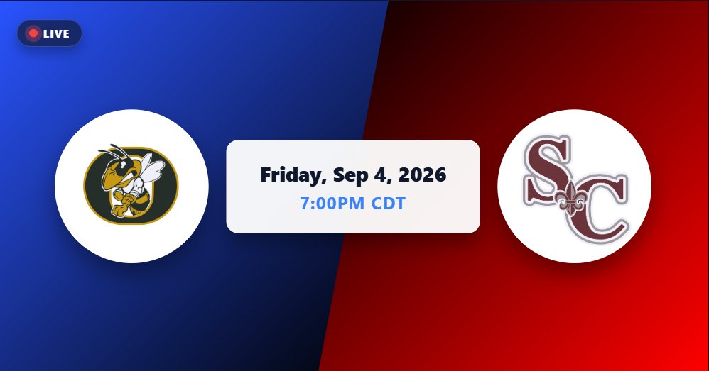 oyjacketsfb's tweet photo. 🔥 It's GAMEDAY  🔥
Watch Oxford Yellow Jackets vs St. Clair County Fighting Saints Live Stream
🆚 Oxford vs St. Clair County
🔴 WATCH LIVE ➡ https://t.co/S5F8HDcLYM
📅 Friday, Sep 4
⌚️ 7:00pm CDT
🔥 Don’t miss St. Clair County vs Oxford – Live Coverage &amp; Real-Time Updates! https://t.co/zztFGFyZJ0