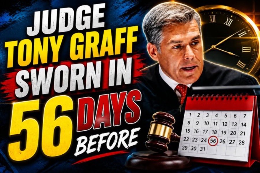 PBOnPoint's tweet photo. Just one more thing that doesn’t make sense. 

A first time Judge, sworn in 56 days before being assigned the #TylerRobinson case!

#truecrime #charliekirk https://t.co/9efuRB3a7b