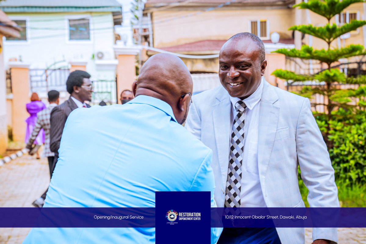 rccglscrec's tweet photo. Our Lead Pastor and his wife, with our honoured invited pastors and guests, arrived for the inaugural service of LSC REC!

From the first arrival to the final amen, it was a day filled with faith and gratitude. 

#RCCG #LSCDawaki #LSCREC #Dawaki #AbujaChurch https://t.co/8RmW2SadAE