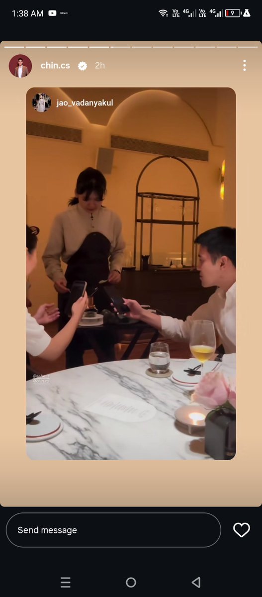shinrin12345's tweet photo. @KaycnaPrasar very speacial  mr chen c miss wifey ahh always birtdy dinner https://t.co/bgckZIV8Zj