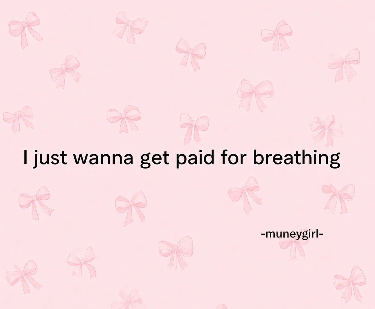 muneygirl's tweet photo. Call me spoilt but I really wanna get paid for breathing though 😝 https://t.co/n1nhya7hez