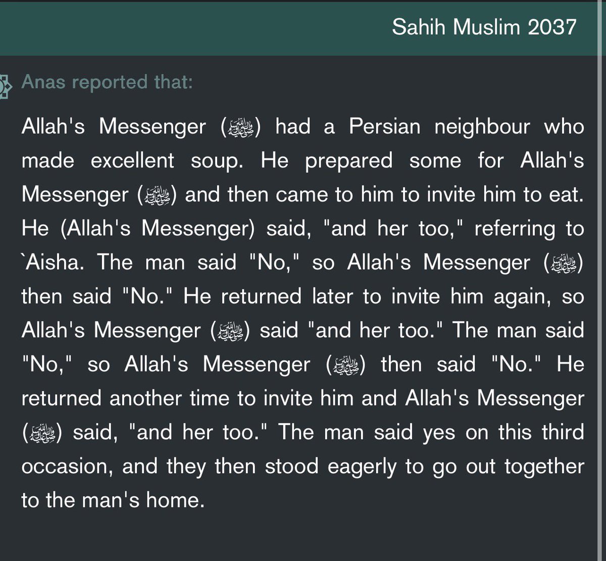 shawarmacaliph's tweet photo. Posting 1 hadith everyday
Day 1 https://t.co/atUoJhqgxn