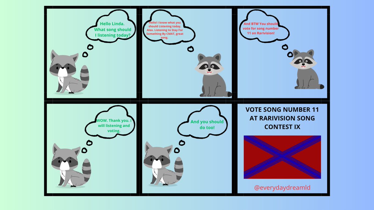 Everydaydreamld's tweet photo. Our next chapter depends on you. To be continued... with your vote.

VOTE SONG 11!!!!  VOTE EVERYDAYDREAMLAND!!!
#RarivisionSongContest #RSCIX #LetYourVoiceShine https://t.co/Bugdrudggv