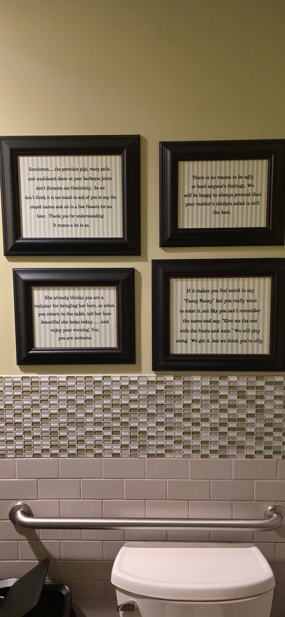 Jbowernavy's tweet photo. @chickensaladchi  Wierd that you guys can patronize and speak down to every man that enters the restroom to relieve themselves but you can't actually clean the restroom or stock anything appropriately. Seriously who thought the tone of these was a good idea? https://t.co/aa4nPsyrWW