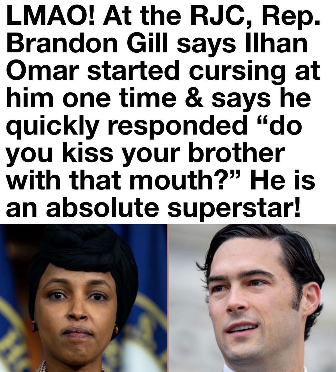 Pixie1z's tweet photo. We need more people like Representative Brandon Gill in Congress. https://t.co/FNp559jNge