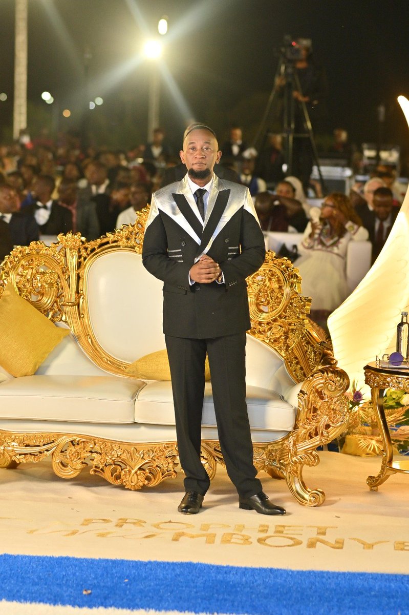 Ap_FidelSankara's tweet photo. THE CHIEF CELEBRANT , the reason why heaven and earth  (YES) are gathered today, has arriven!
We accord double honour to you our Spiritual father, the supreme authority of this dispensation, and unmatched Prophet to the nations!

#ProphetElvisMbonye https://t.co/GTKOgODWBQ