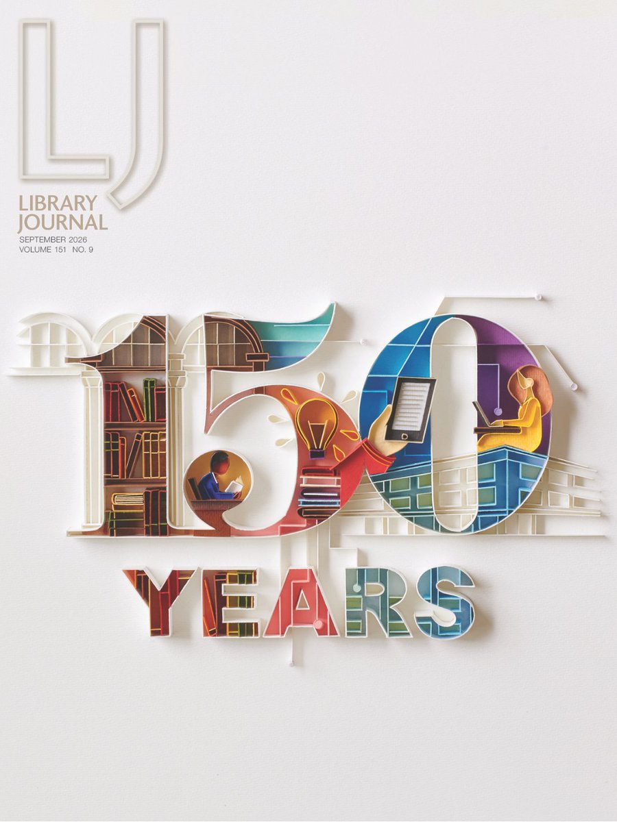 LibraryJournal's tweet photo. September's issue is here! 🎉 It includes pieces covering intellectual freedom, missing stories in American library history, reviews of upcoming titles, and more. Access the digitized edition: https://t.co/vc6kKJwYQo

Cover illustrated by Sabeena Karnik. https://t.co/TtjC9yhq6m