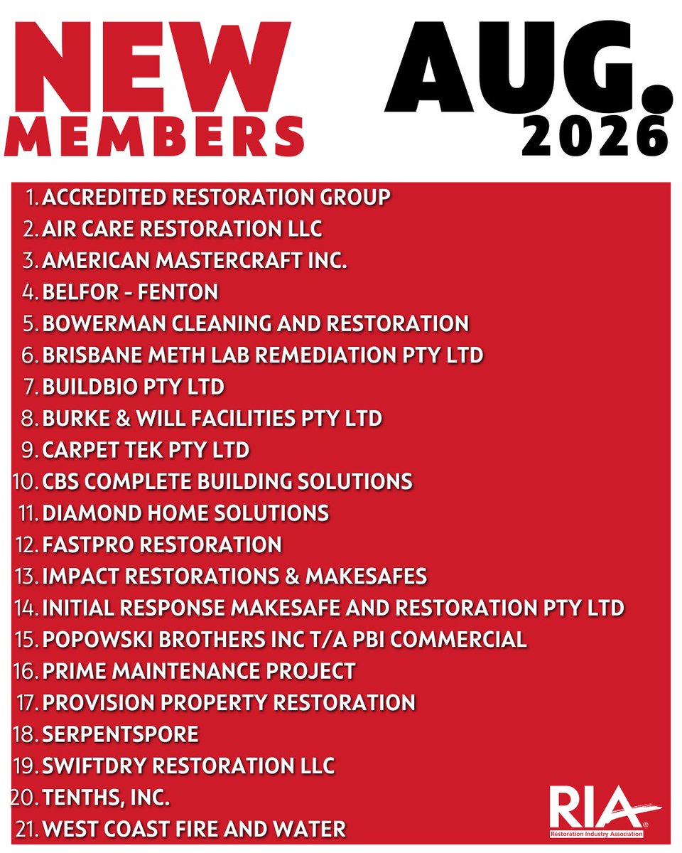 RIAtweets's tweet photo. 🎉 Last month, we welcomed 21 new members to the RIA community!
We're so excited to have you with us and can't wait to see everything we’ll achieve together.

Welcome aboard, the journey starts now. 💪 #RIAcommunity #WelcomeToRIA #TogetherWeGrow https://t.co/rYZNrZ4AQp