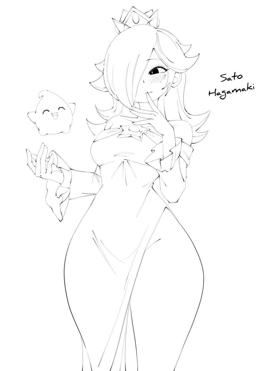 Sato_Hagamaki's tweet photo. Rosalinaaaa 

#anime #fanart #supermario https://t.co/bnrKlGnsNG