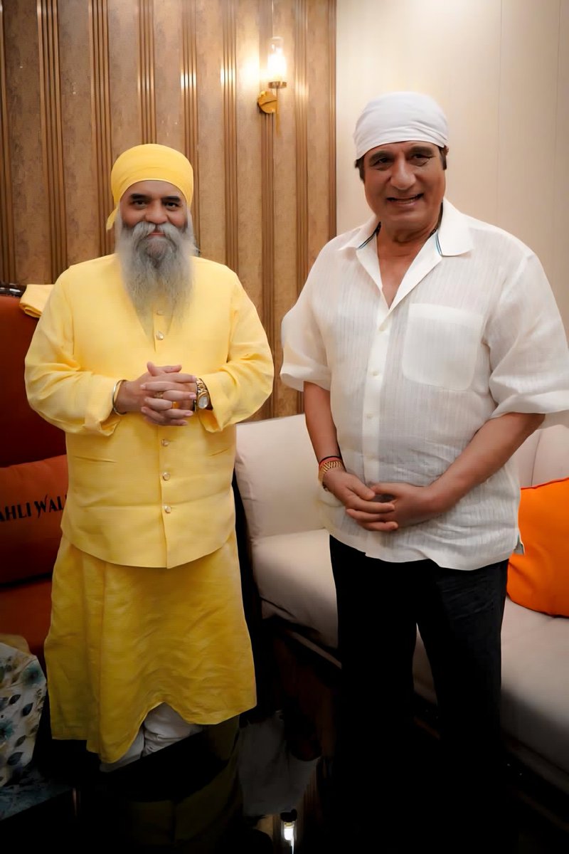 RajBabbar23's tweet photo. संत बाबा सतविंदर सिंह जी टाहली वालों को और समूह संगत को धन-धन बाबा वड़भाग सिंह जी महाराज के पावन प्रकाश पर्व (जन्म दिहाड़े) की लख-लख बधाइयाँ। (1/2) https://t.co/u1kuq3cNm1