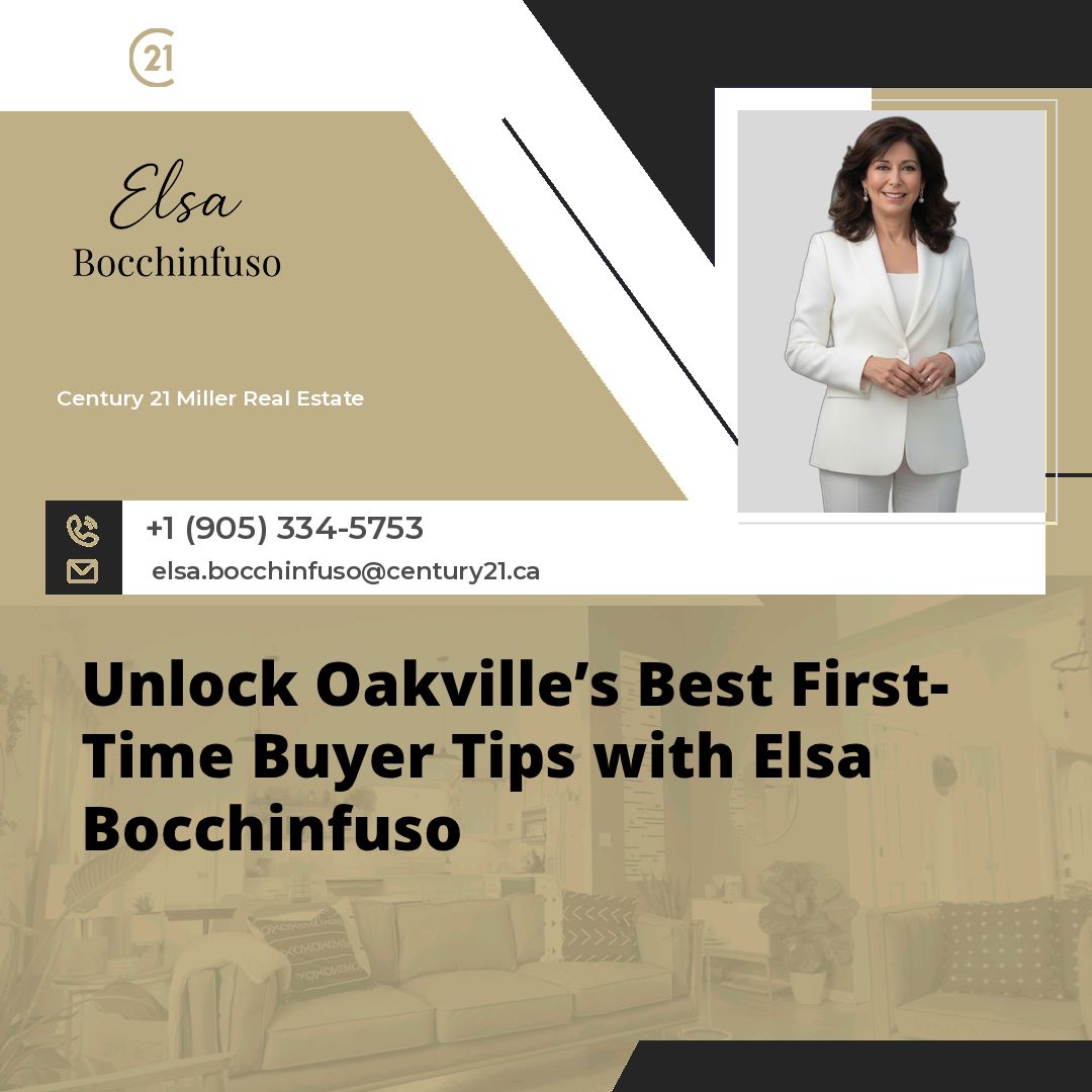 ElsaBocchinfuso's tweet photo. Unlock Oakville’s Best First-Time Buyer Tips with Elsa Bocchinfuso
Let’s connect and talk about the latest insights in the industry! #realestateToronto #gta #realestategta #torontohomestaging #torontorealtor #torontorealtors #mississauga #torontostagers #torontorealestate https://t.co/ybK15s6Ew3