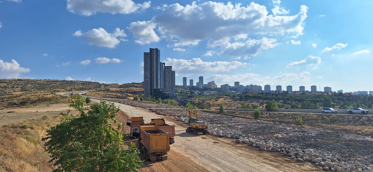 ukocum1's tweet photo. Bu fotoğraf dün ODTÜ ormanında çekildi. Ekipleriniz, rant uğruna kentin en önemli yeşil alanlarından birini tahrip etmekle meşgul.

Tıbbın altın kuralı şudur: Primum Non Nocere! Yani önce zarar vermeyeceksin. Yeşil alan kazandırdık diye övünmekten ziyade var olan yeşil alanların korunması önceliğiniz olmalı.