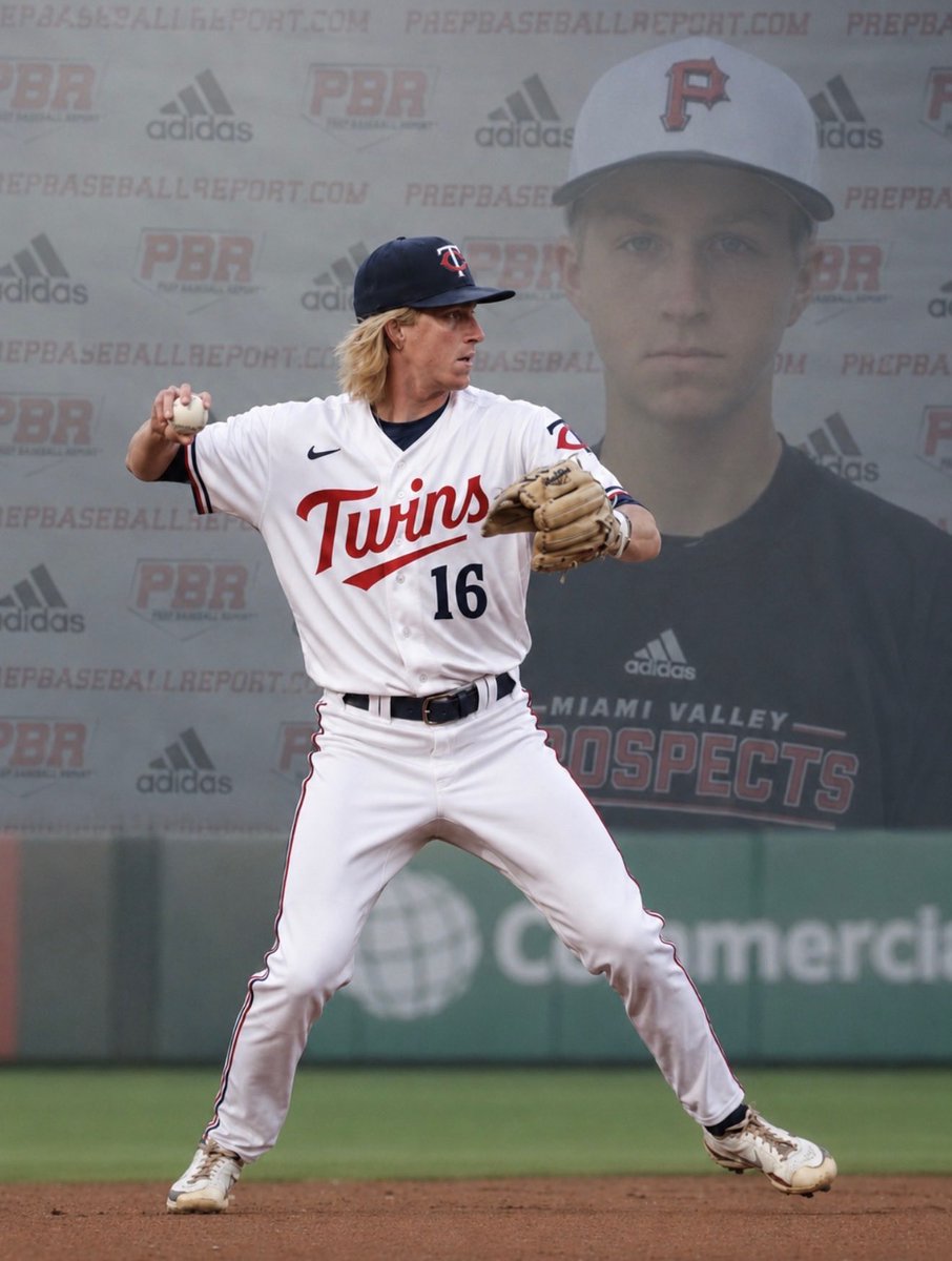 MVPROSPECTS's tweet photo. Hard to believe the kid that used to wear our old barn out in New Carlisle is heading to the big show in Minnesota!

- 2019 grad Springfield Shawnee HS
- 2022 5th round pick - @Twins 

Countless hours of work has paid off!

We are beyond proud and happy for Ben and his family! https://t.co/ivVvSOE0m2