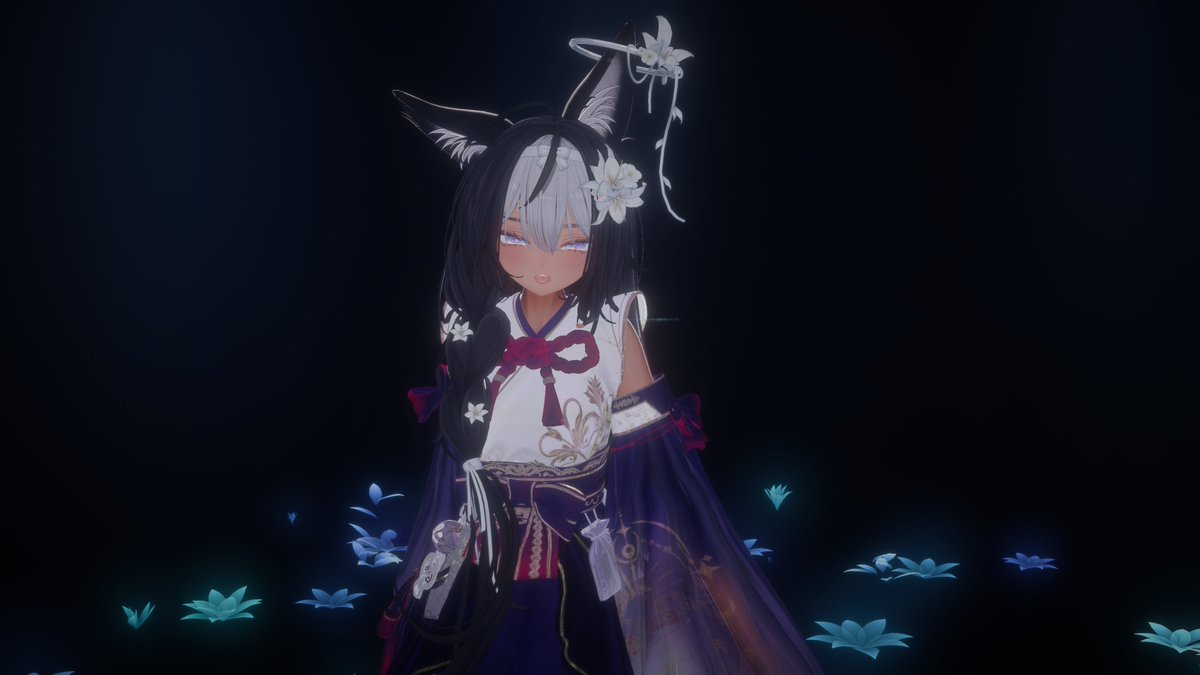 OraNovaVT's tweet photo. Ive been sick for quite a while but I'm going to be back slowly! For now take these new pics of my updated model :3 #vrc #mayo #vtuber https://t.co/LyxNGQ1qXE