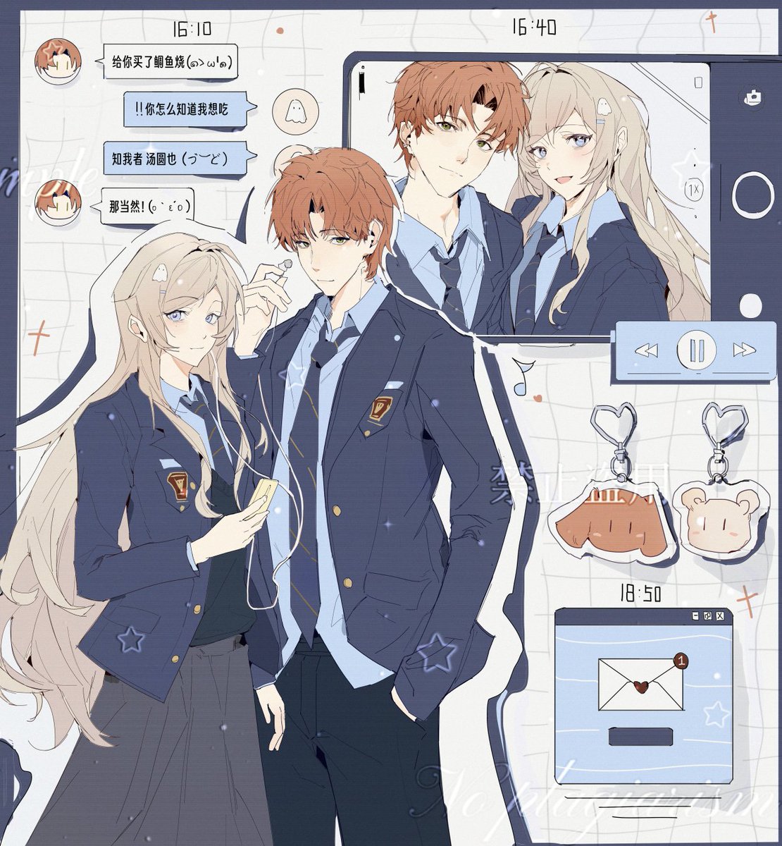 nyuusui73's tweet photo. #稿件展示 #イラスト #オリジナルイラスト #絵 #digitalart https://t.co/S50chEoAvw