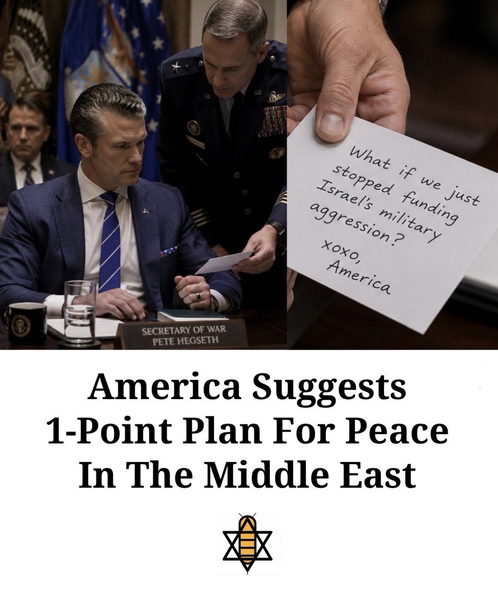 TheBabylonBibi's tweet photo. @PeteHegseth @POTUS https://t.co/woZ0y5T4z0