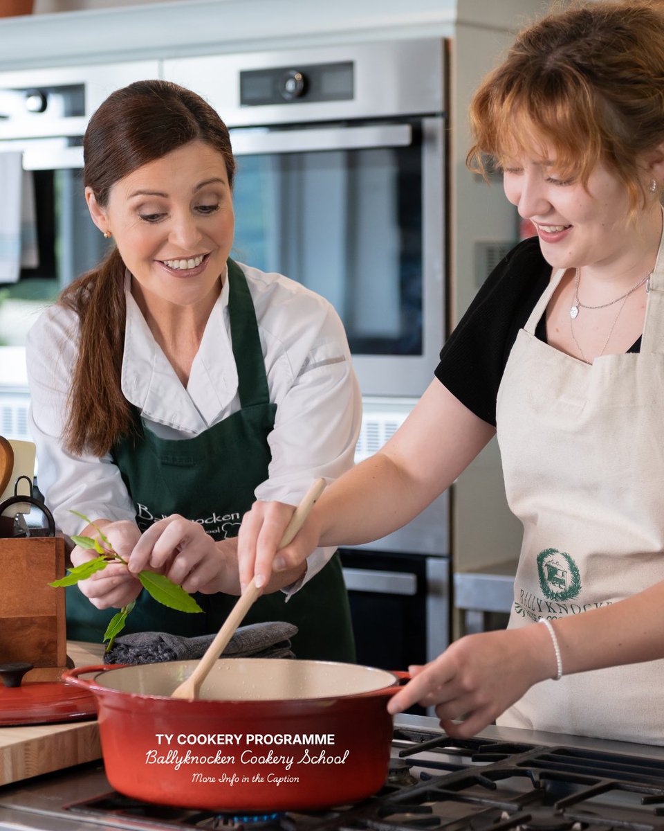 BallyknockenHCS's tweet photo. 👩‍🍳 Planning TY activities or school trips?

Our onsite TY Cookery Programme here at Ballyknocken Cookery School gives students a fun, hands-on experience while building cooking skills, confidence &amp; teamwork.

 Find out more 👉 https://t.co/NpgkKwlXcQ

#TransitionYear https://t.co/wUCV6OWlBT