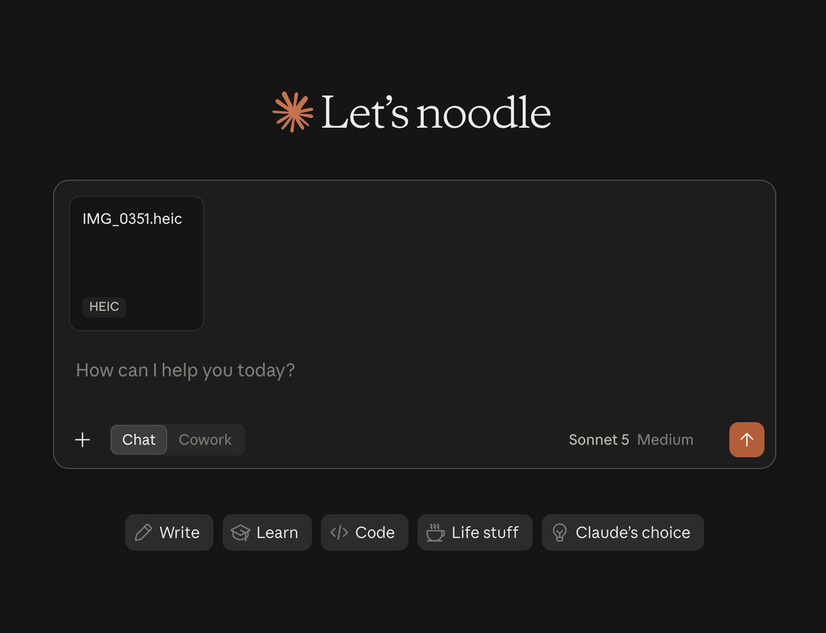 nettorm's tweet photo. It would be nice to see @ChatGPT support .heic images on the web. Having to convert them first adds unnecessary friction.

This is the default image format on iPhones, so I imagine many users have run into this issue.

@grok and @claudeai handled it well. It’s easier to switch to them than convert the image.