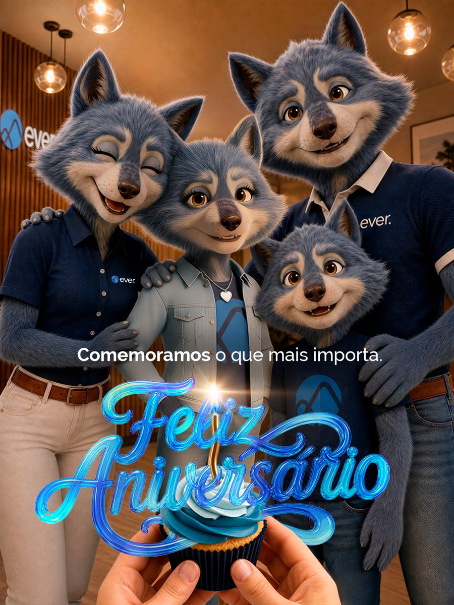 EverInsurance's tweet photo. Hoje celebramos o que mais importa: as pessoas. 🎂
Por trás de cada apólice há um time que torna possível o que somos. Agradecemos a quem constrói a EVER® todos os dias e a quem confia em nós.
Feliz aniversário, família EVER®! 🥳
#ForEVERwithyou https://t.co/mDeeY2MzEw