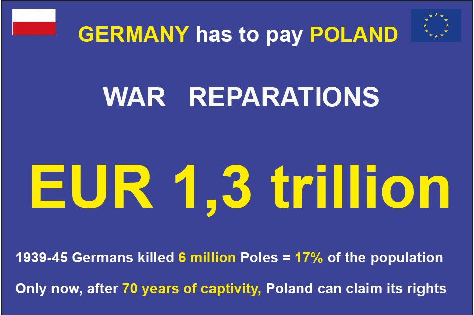 KvvKwiatkowski's tweet photo. Today is the anniversary of the War by Germany
The Germans killed 6 million Poles, 17% of the population
Germany must pay 🇵🇱Poland €6.2 trillion
#WW2 #Reparations #ReparationsForPoland
🇵🇱❤️🇺🇸
#WELT #FAZ #Spiegel #BILD #Zeit #Stern #Tagesspiegel #DW #SuddeutscheZeitung #FrankfurterAllgemeine #DieTageszeitung
#Bundestag #Bundesrat #CDU #CSU #spd #FDP #Deutschland
@_FriedrichMerz
@bundeskanzler
@AuswaertigesAmt
@GEReastbound
@AussenMinDE
@Amb_Berger
@CDU
@JoWadephul
@F_W_Steingeier
@moritzkoerner
@Maciej_Swirski
@TomRoseIndy
@andrewmichta
@AfD
@Cenckiewicz
@TomaszFroelich
@Alice_Weidel
@SteinbachErika
@georgrestle
@Markus_Soeder
@NurderK
@Markus_Krall
@PanMicha5
@CDzwoni
@Kamilabormosz
@SlawomirMentzen
@arekmularczyk
@prezydentpl
@NawrockiKn
@OficjalnyJK
@realDonaldTrump
@POTUS
@SecWar
@PeteHegseth
@CIADirector
@TomRoseIndy
@USAmbPoland
@MonicaCrowley
@elonmusk
@SecWar
@SecGenNATO
@SecRubio
