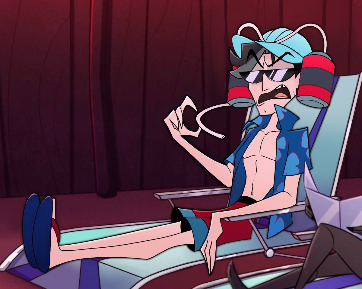 HellishFishy's tweet photo. hails.♡

Have a silly Vincent redraw 
Frankly I still love this whack add dad fit of his. https://t.co/Gk5Z1afvQD
