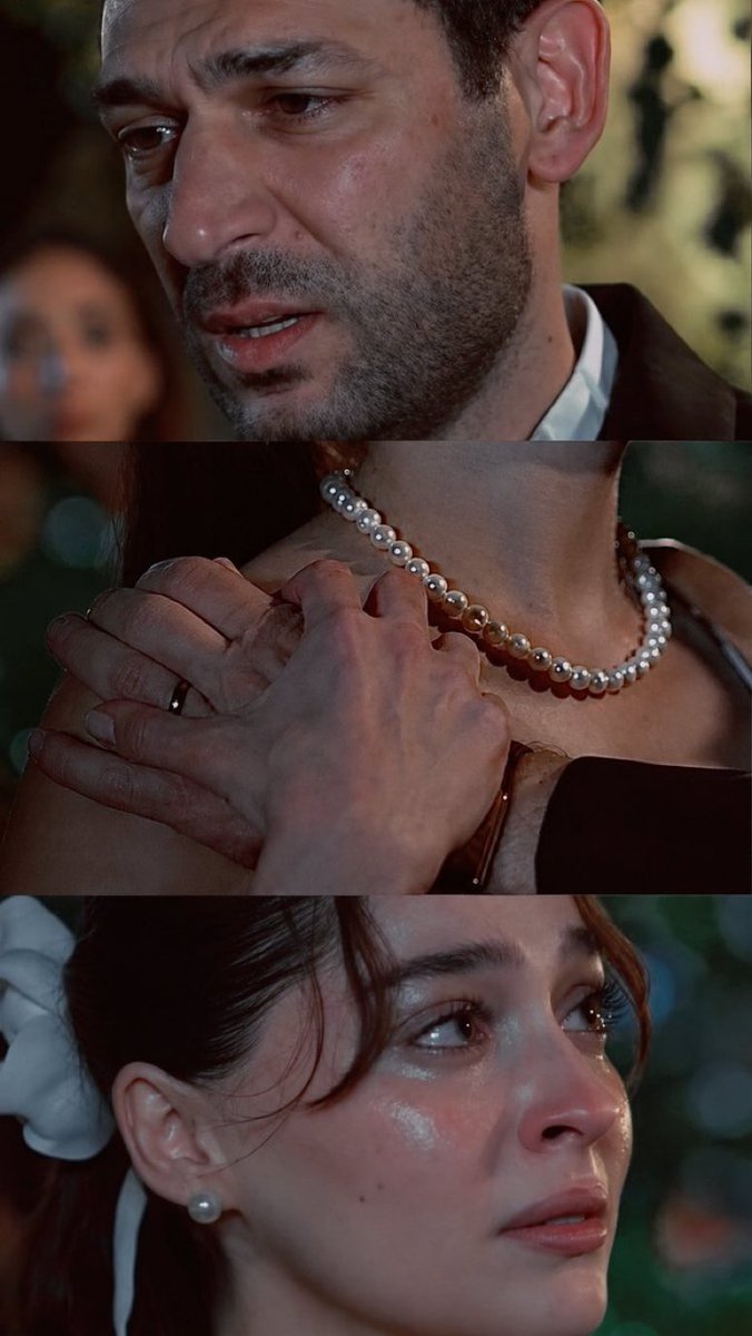 _ntrabd's tweet photo. Serhat talking about his wife: 
“if anything happens to you l'm over”
“you are so beautiful, I hope I never turn down ur light”
“There is no after you”
“I don’t remember anything before you”
“I was born w/you zeynep”

&amp; in the end, he loses her &amp; loses himself😭
#GüllerveGünahlar https://t.co/lAgDLXmkHl