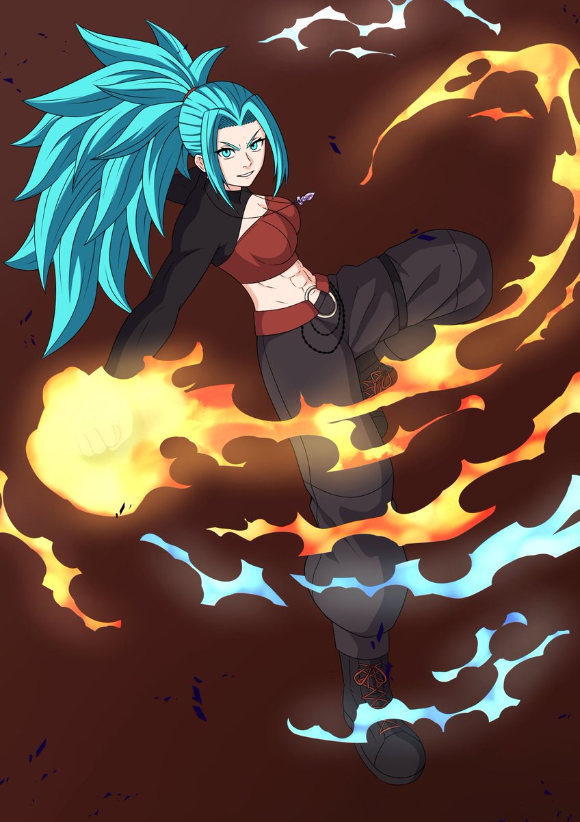 Crowbots1989's tweet photo. @zherostd Rapina - Universe 6 Saiyan. https://t.co/0lB3B8f3XK