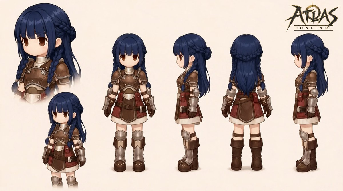 AtlasOnlineWeb3's tweet photo. Every legend has an origin.

Before the epic classes, powerful skills, and legendary gear… every hero begins as a Novice.

With her signature navy-blue braids and humble adventurer armor, she's the very first step into the world of Atlas Online.

Your adventure starts now. 🌍✨

Visit https://t.co/bZOt9jxY4Y

#AtlasOnline #MMORPG