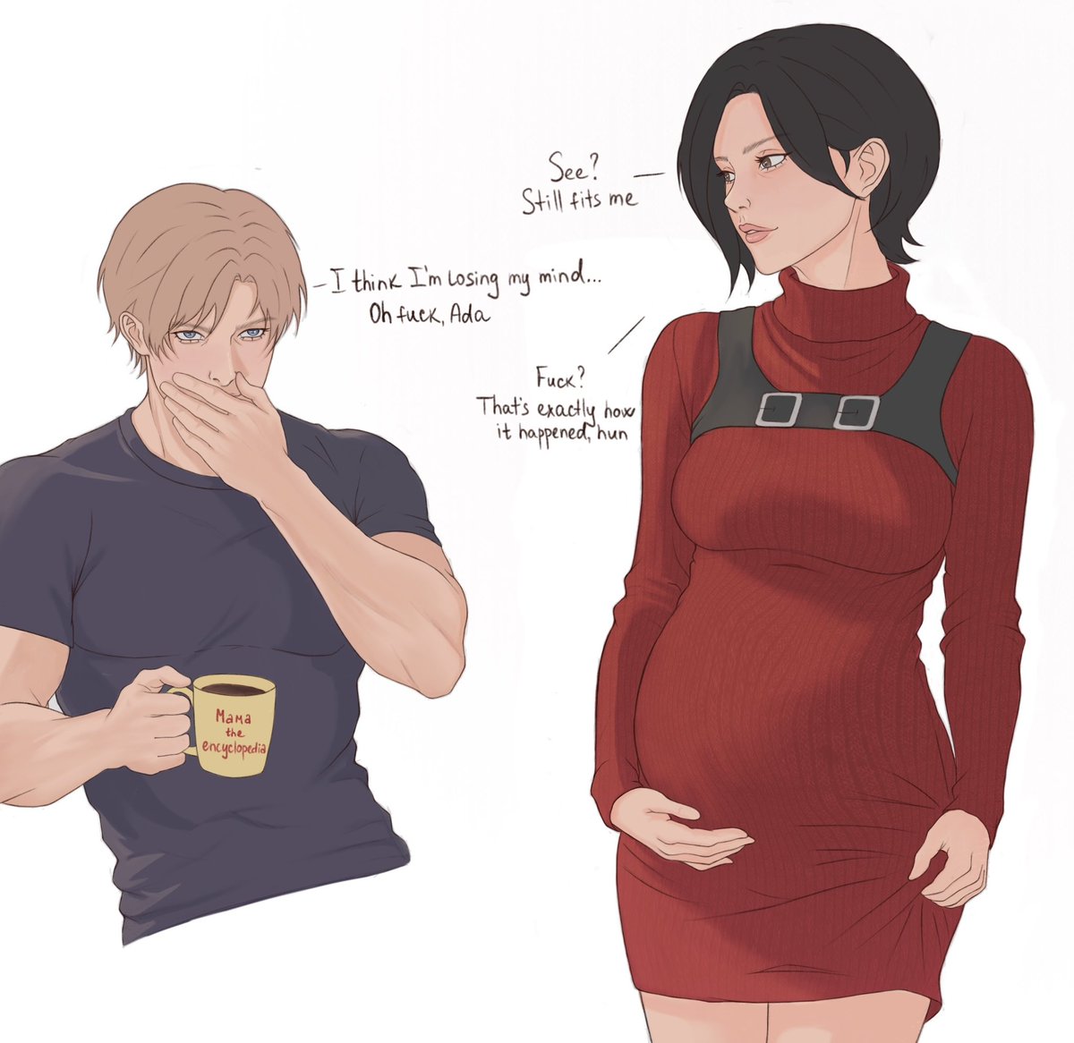 Lavanderer's tweet photo. Baby mama 
#aeon #ResidentEvilㅤ https://t.co/5CAuerbasU