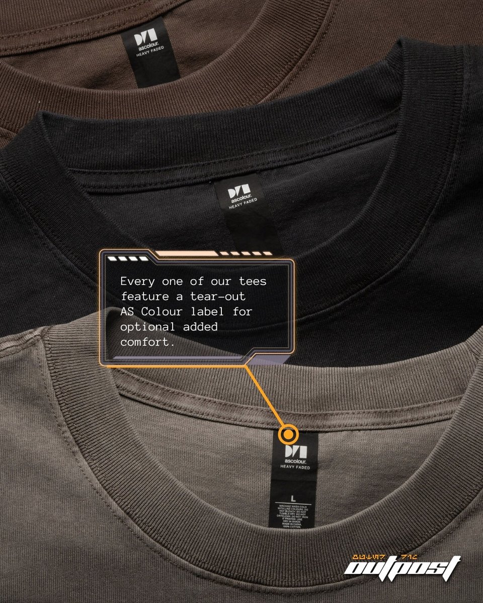 OuterRimOutpost's tweet photo. Quality, comfort, 100% cotton. We really wanted to make sure whether you’re on Coruscant, Tatooine, or Ghorman that comfort, quality, and style were never an issue 👌🏼😉 #welcometotheoutpost https://t.co/SGeHFqlRMJ