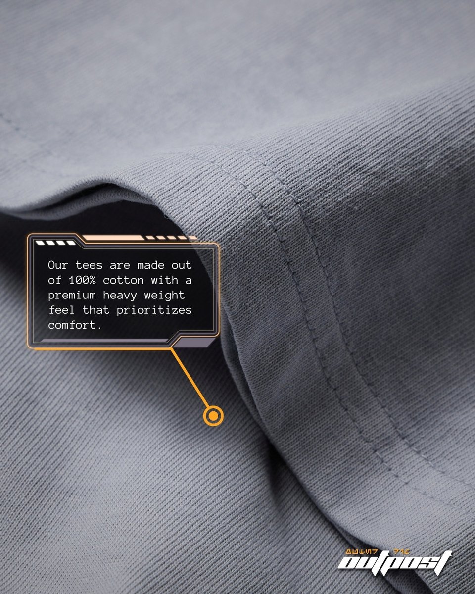 OuterRimOutpost's tweet photo. Quality, comfort, 100% cotton. We really wanted to make sure whether you’re on Coruscant, Tatooine, or Ghorman that comfort, quality, and style were never an issue 👌🏼😉 #welcometotheoutpost https://t.co/SGeHFqlRMJ