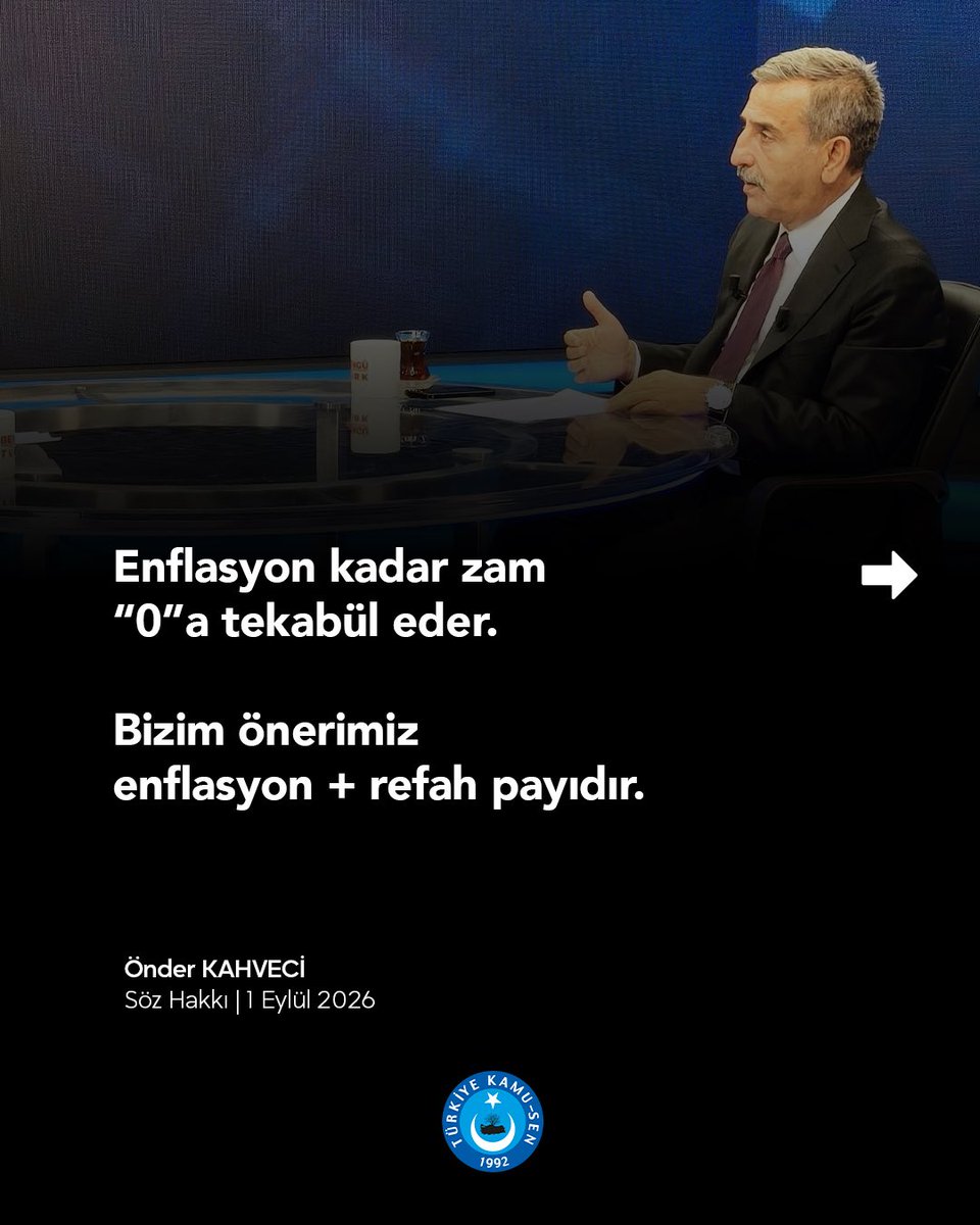 OnderKahveci's tweet photo. Bengütürk ekranlarında yayınlanan Söz Hakkı programında Türk memurunun sorunlarını ve taleplerini dile getirerek çözüm önerilerimizi kamuoyuyla paylaştık.

@benguturktv https://t.co/kmOHdDDVYd