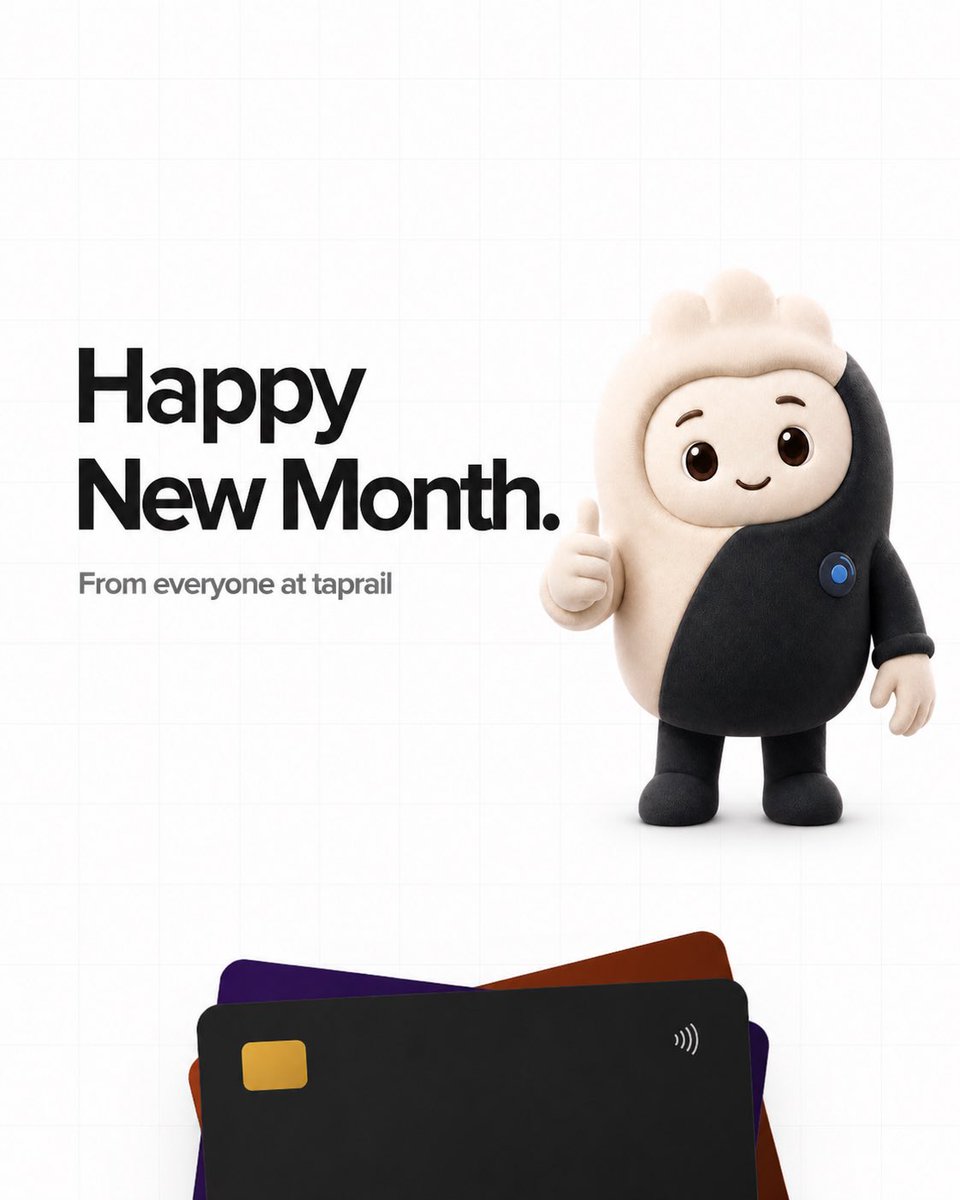 taprailapp's tweet photo. Here's to a September filled with less hassle, smarter payments, and more tapping!

Happy New Month, Tappers! https://t.co/N1EFEnSoi2