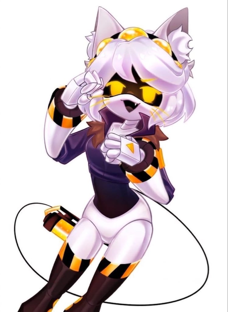 itsclaudiavale's tweet photo. ✨ Meet Vee — cute, confident, and ready for anything! 🐾💜

#Vee #MurderDrones #MurderDrone #commis https://t.co/Yfz2kZ2zuW