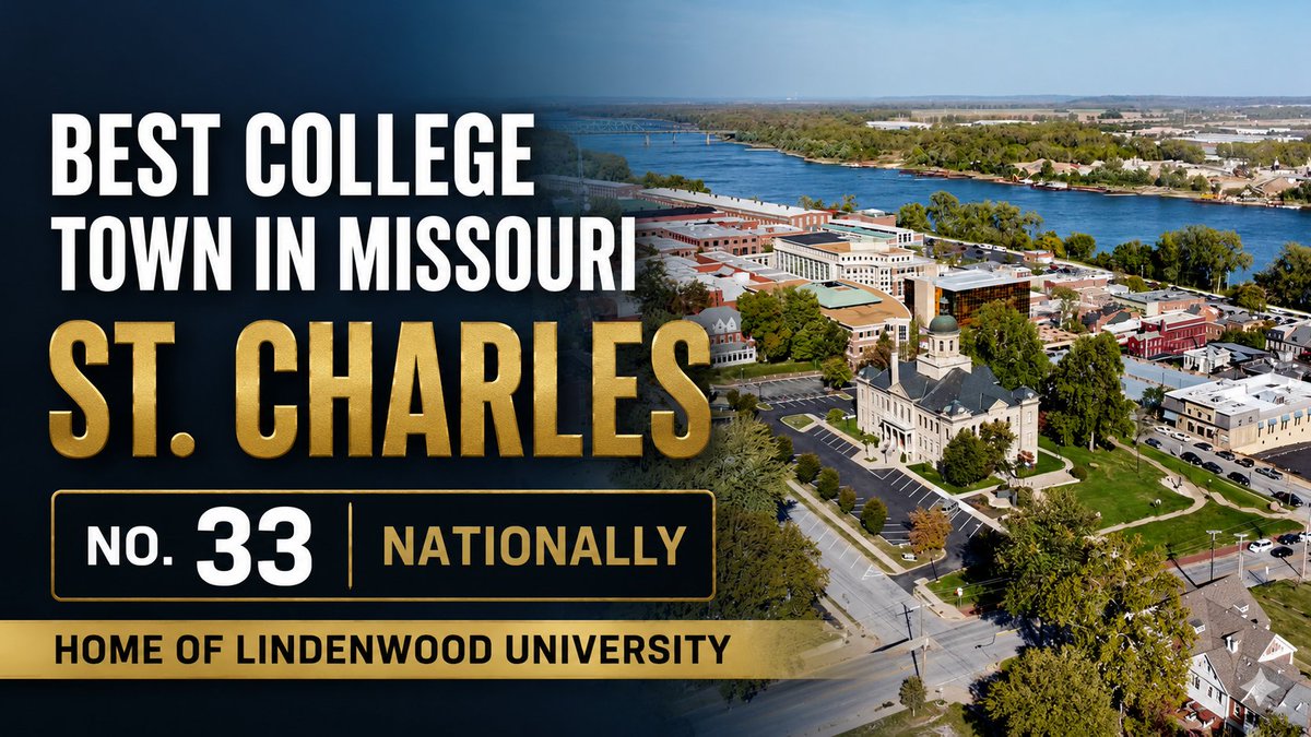 LURugby's tweet photo. @BusinessInsider Best college town in Missouri—and No. 33 in the entire country! 🦁🏆

St. Charles is a special place to live, learn, compete and call home. We already knew it. Now the rest of the country does, too.

🔗 https://t.co/KBN76TYBiU

#LionPride #StCharlesMO #Lindenwood https://t.co/YfAh5QrRcg