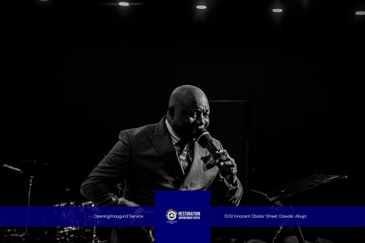 rccglscrec's tweet photo. There are moments when you don’t just hear words, you feel the weight of the prayer. 

SATGO, Pst. Sola Olukoya, stood on the altar during the inaugural service of LSC REC, speaking and praying over this new beginning.

#RCCG #LSCDawaki #LSCREC #Dawaki #AbujaChurch https://t.co/ptEcCYESNj