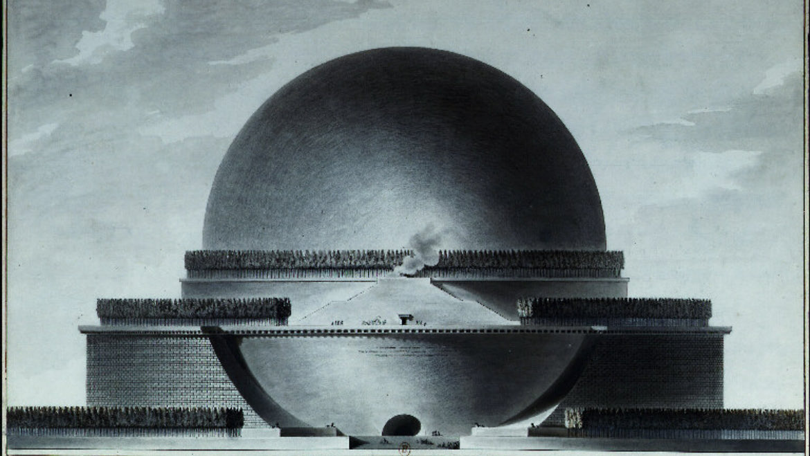 RightfulFAISAL's tweet photo. Newton’s Cenotaph https://t.co/VC3qCbqN9S