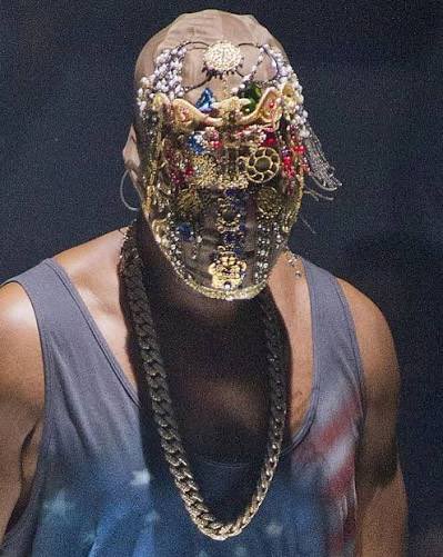 shotupin4k's tweet photo. Kanye West Maison Margiela Masks worn during the Yeezus Tour (2013) https://t.co/Wh8fIwSHYs