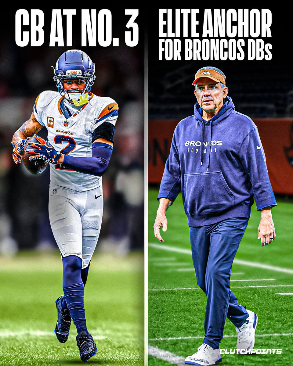 BroncoCountryCP's tweet photo. Denver Broncos All-Pro Pat Surtain II locks down the #3 spot on PFF's 2026 CB rankings!

• 4th straight season with 1,000+ snaps logged
• 10 PBUs &amp; 1 INT as Denver's premier lockdown DB 💥 #BroncosCountry #Broncos #NFL https://t.co/cOXRzHYWOP