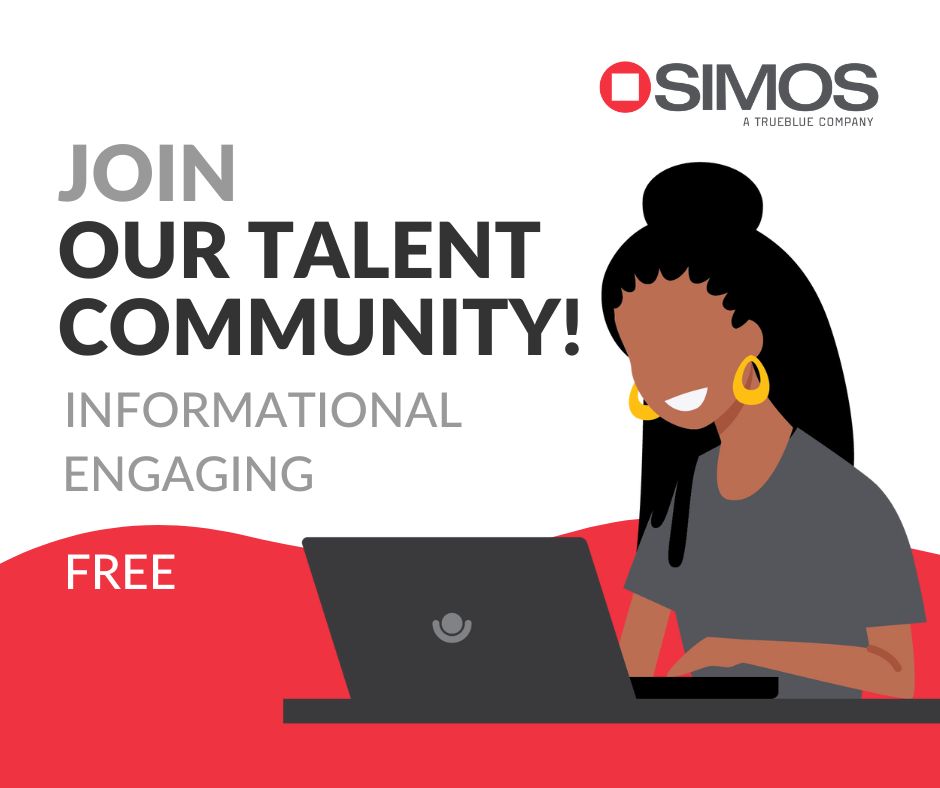 simossolutions's tweet photo. Exploring job boards can take time, but our Talent Community delivers job info directly into your inbox! This email lists provides info about our most recent active job postings. Sign up today at https://t.co/Rhid6XVzGX. https://t.co/kQxY3gwkjQ