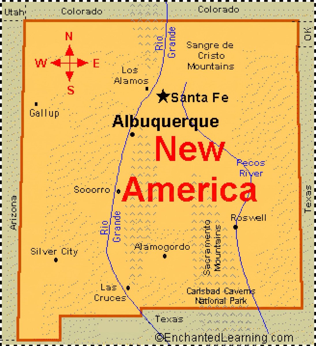 DailyNoud's tweet photo. Donald Trump has signed an executive order to change the name of New Mexico to New America. https://t.co/r2ABEf6Ns8