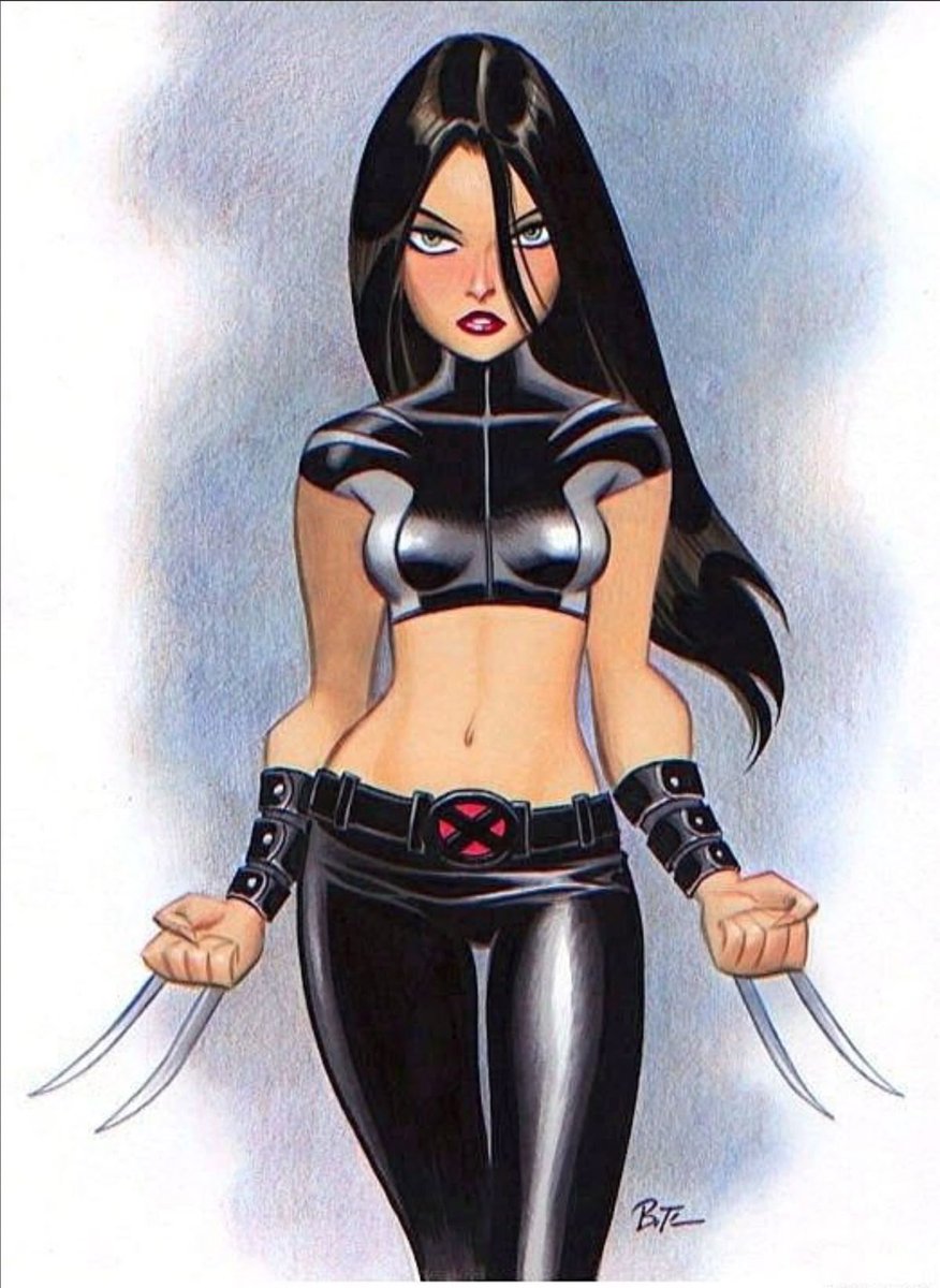 CAPESHITCHICKS's tweet photo. Laura Kinney (Wolverine / X-23) by Bruce Timm https://t.co/aZr0TSceKH