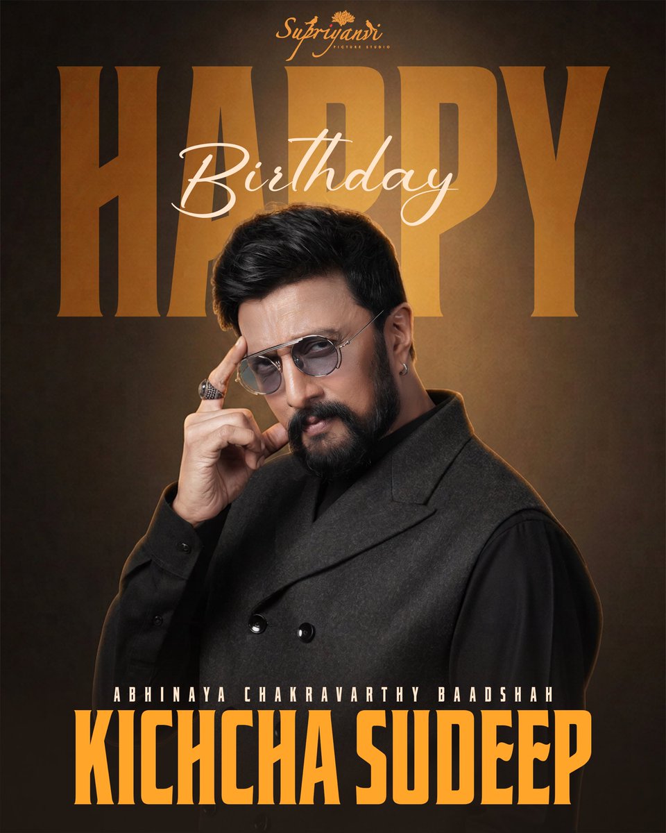 SupriyanviPicS's tweet photo. Happy Birthday to the man @KicchaSudeep who means so much more than words can ever express. ❤️

Your strength, your kindness, your passion, and the beautiful person you are continue to inspire everyone around you. Watching you grow, create, dream and achieve has always been something truly special.

May you always be surrounded by love, happiness and everything your heart wishes for. Here’s to another beautiful year filled with wonderful memories, success and endless reasons to smile.

Happy Birthday, Deepu ❤️
With all my love, always.

Yours Priya Sudeep