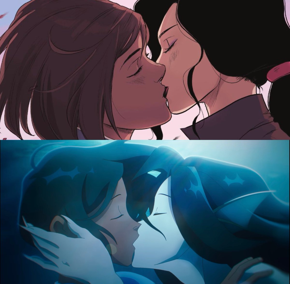 sapphicslike's tweet photo. korrasami x the lovers gl film https://t.co/xiwQGvKuyl