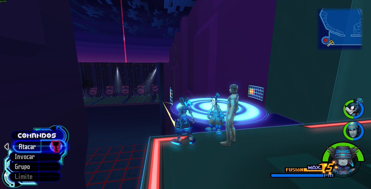 Anxious__Gamer's tweet photo. Me gusta mucho el mundo de Tron en KH II, es muy bonito. https://t.co/R3Li5VcjBB