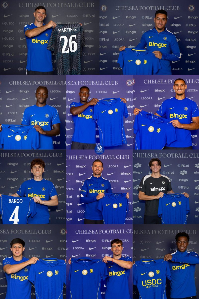 TheChelseaForum's tweet photo. Our summer signings. 💙 https://t.co/fEkviUzvbQ