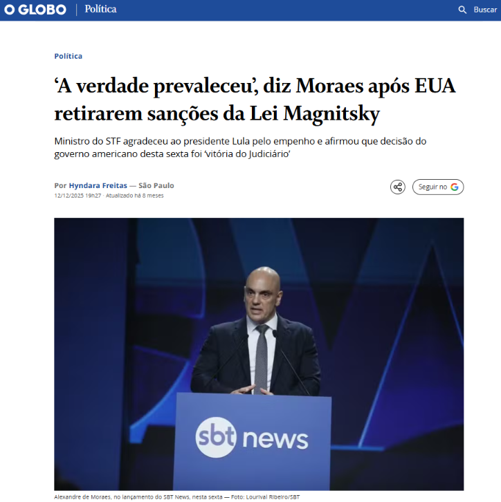 david_agape_'s tweet photo. Tá explicada a presença de Alexandre de Moraes no lançamento do SBT News? Lançamento foi cerca de 1 ano após a morte de Silvio Santos. https://t.co/Qz4o5DWu5r