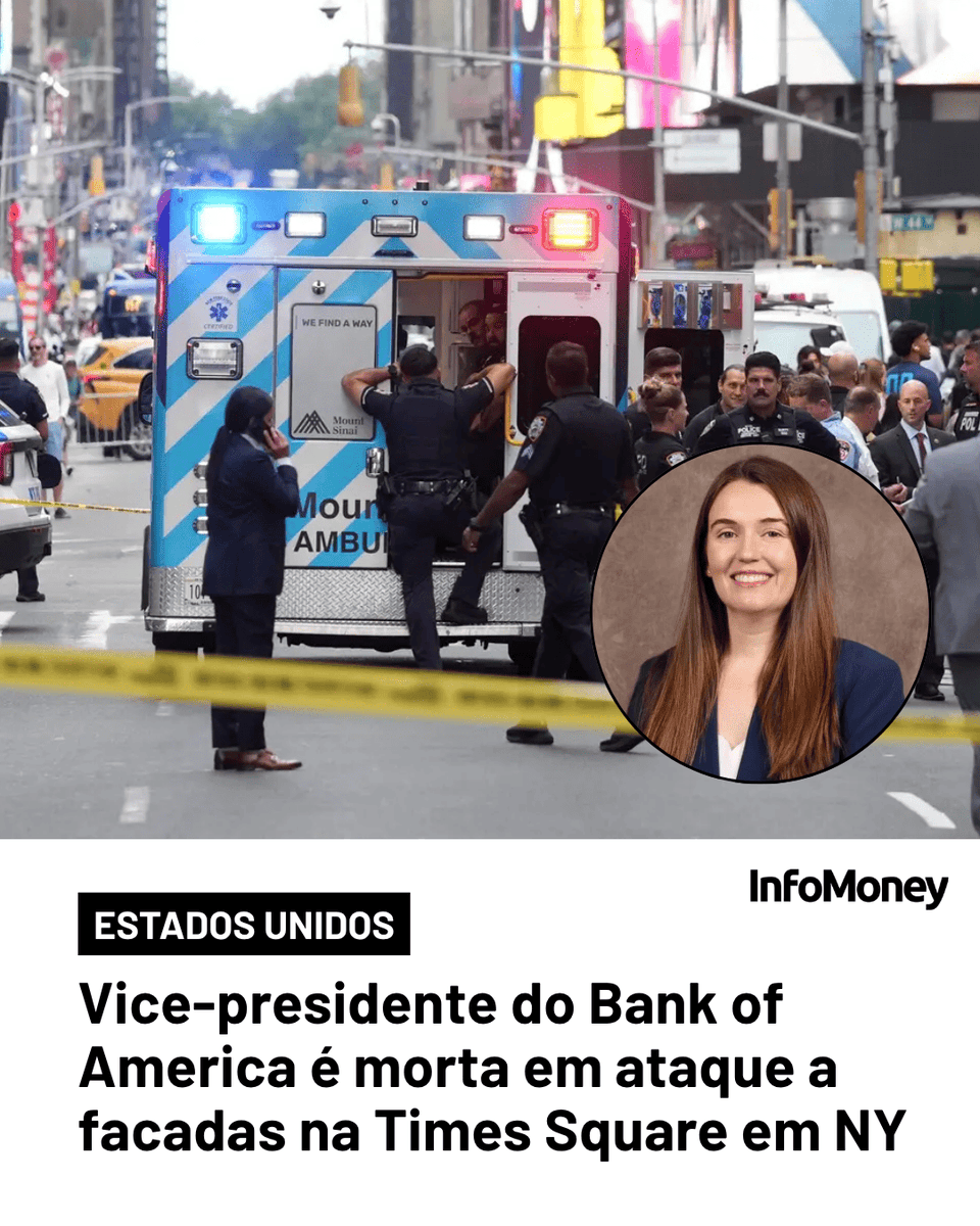 infomoney's tweet photo. Executiva de 32 anos foi esfaqueada sem motivo aparente no coração de Manhattan; suspeita matou uma pessoa e feriu outra antes de morrer em confronto com policiais.

Leia mais no site do InfoMoney: https://t.co/IGB4JsjsAe

Foto: Todd Heisler/The New York Times e Reprodução/Redes Sociais

#NY #Manhattan #TimesSquare #BankOfAmerica #Mundo